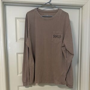 The Southern Shirt Company Taupe Long Sleeve Tee